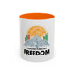 “Trading Fuels My Freedom” Coffee Mug – Motivational Gift for Traders, Investors & Entrepreneurs