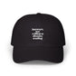 Introvert, but Willing to Discuss Trading Embroidered Dad Cap – Funny Minimalist Hat for Traders