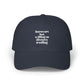 Introvert, but Willing to Discuss Trading Embroidered Dad Cap – Funny Minimalist Hat for Traders