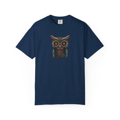 Owl Bitcoin  T-Shirt – Stylish Crypto-Inspired Tee for Traders