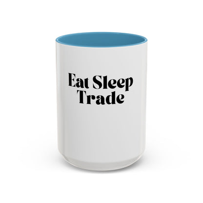 “Eat Sleep Trade” Coffee Mug – Funny Gift for Day Traders, Investors & Finance Lovers
