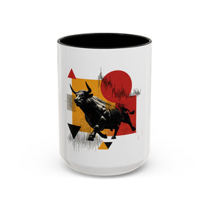 Stylized 'Bull Market' Mug for Traders