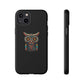 Bitcoin Owl Phone Case – Durable Dual-Layer Protection for Crypto Traders