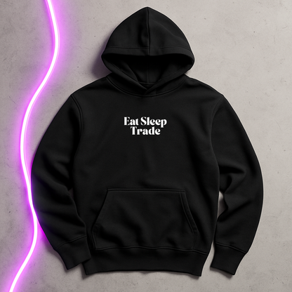 “Eat Sleep Trade” Hoodie – Funny Trader Sweatshirt for Stock & Crypto Enthusiasts