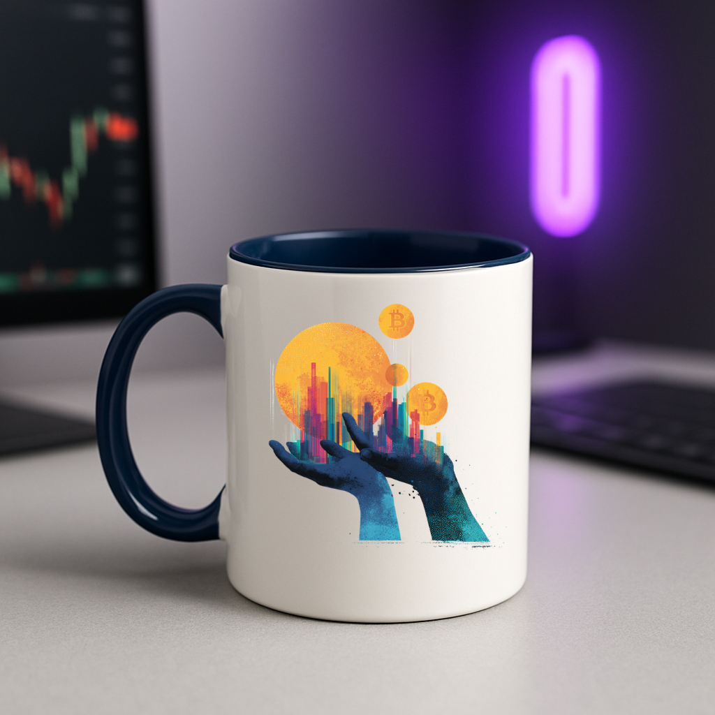Bitcoin Crypto Coffee Mug for Traders