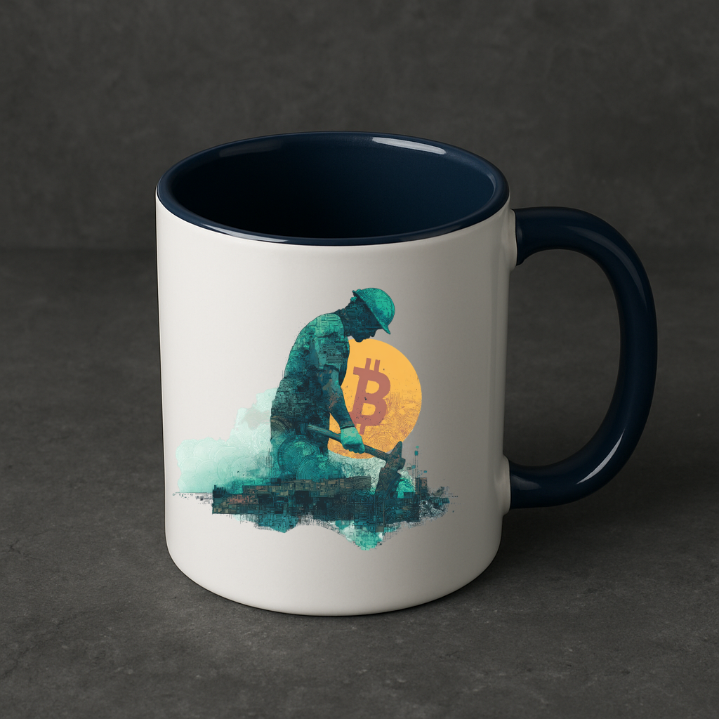 Bitcoin Miner Coffee Mug for Traders