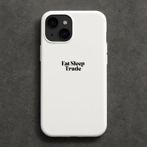Eat Sleep Trade Phone Case – Minimalist Protective Case for Traders & Investors