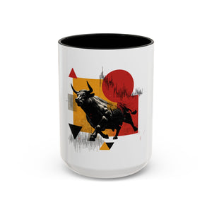 Stylized 'Bull Market' Mug for Traders
