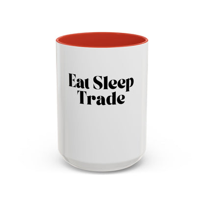 “Eat Sleep Trade” Coffee Mug – Funny Gift for Day Traders, Investors & Finance Lovers