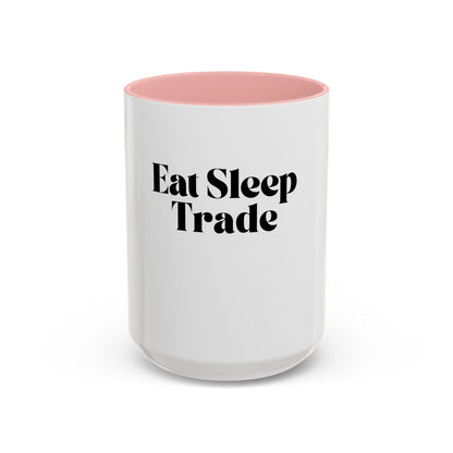 “Eat Sleep Trade” Coffee Mug – Funny Gift for Day Traders, Investors & Finance Lovers