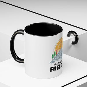 “Trading Fuels My Freedom” Coffee Mug – Motivational Gift for Traders, Investors & Entrepreneurs