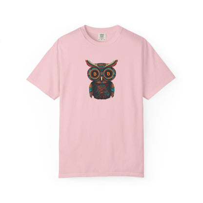 Owl Bitcoin  T-Shirt – Stylish Crypto-Inspired Tee for Traders