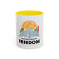 “Trading Fuels My Freedom” Coffee Mug – Motivational Gift for Traders, Investors & Entrepreneurs
