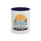“Trading Fuels My Freedom” Coffee Mug – Motivational Gift for Traders, Investors & Entrepreneurs