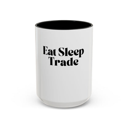 “Eat Sleep Trade” Coffee Mug – Funny Gift for Day Traders, Investors & Finance Lovers