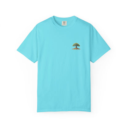 Minimalist “Growth Mindset” Tree T-Shirt – Symbolic Tee for Traders and Long-Term Investors