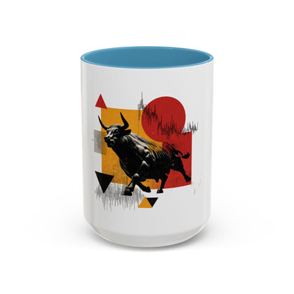 Stylized 'Bull Market' Mug for Traders