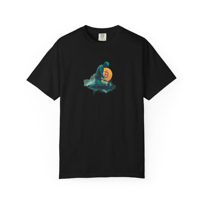 Bitcoin Miner T-Shirt – Crypto-Inspired Art Tee for Traders & Investors