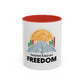 “Trading Fuels My Freedom” Coffee Mug – Motivational Gift for Traders, Investors & Entrepreneurs