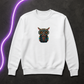 Bitcoin Owl Sweatshirt – Unisex Heavy Blend™ Crewneck for Smart Crypto Traders